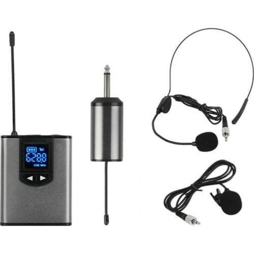 Wireless Headset Microphone System Recording Microphone Studio Microphone For IPhone/Andriod For DSLR Camera YouTube Vlog