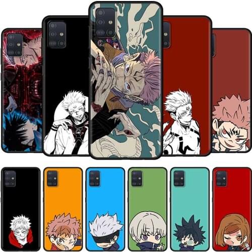 Jujutsu kaisen Phone Case for Samsung Galaxy A51 A71 A21s A12 A31 A41 A32 A02s A11 A72 A52 A42 5G A01 A91 Soft Cover Coque