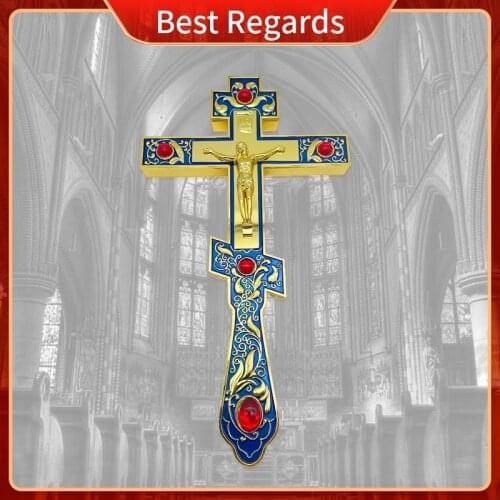 Best Regards 2021 Jesus Cross Orthodox Cross Greek Orthodox Church Utensils Catholic Decor Religious Christian Orthodox