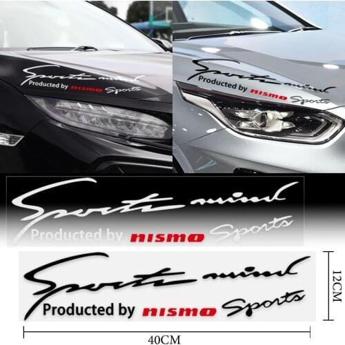 Car Styling Reflective Lamp Eyebrow Nismo Sport Emblem Decoration Sticker For Nissan Altima Teana Maxima Titan Frontier Skyline
