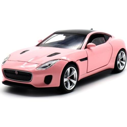 1/32 Jaguar F Type JKM Diecast Metal Model Car Toys Kids Sound Lighting Pull Back