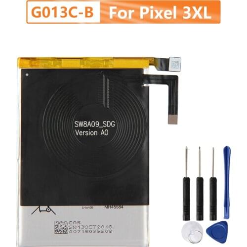 New Original Replacement Battery G013C-B For Google Pixel 3XL 3430mAh Genuine Battery G013A-B For Google Pixel 3 Pixel3 2915mAh