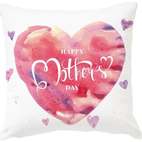 New Fashion Home & Living Cotton Linen Square Pillow Case Throw Cushion Cover Home Decorative Pillow Cover Mothers Day Gift