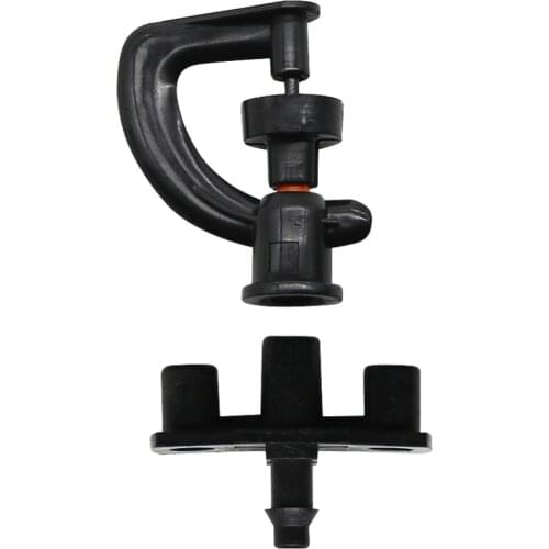 Greenhouse G Microsprinkler with Barbed Connector Agriculture Micro irrigation Middle Distance Sprinkler Lawn watering 5 Pcs