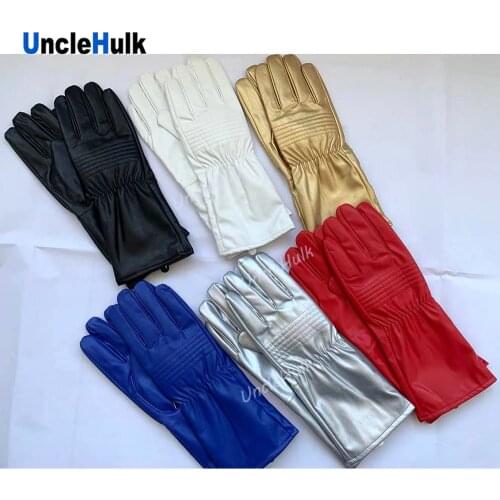 Super Sentai Gloves Faux Leather - One Size Only | UncleHulk