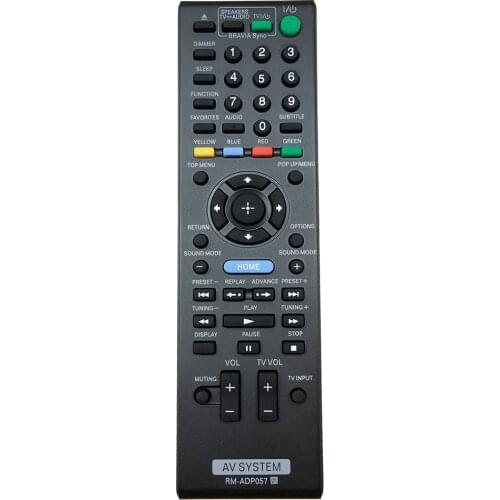 RM-ADP057 Remote Control Replace For Sony AV System DVD RM-ADP058 BDV-E280 BDV-T28 BDV-E980 BDV-E88