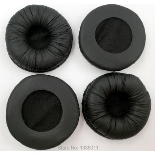 VoiceJoy 4 PCS Free Shipping diameter 50MM Replacement headset PU Ear pads headset Cushion