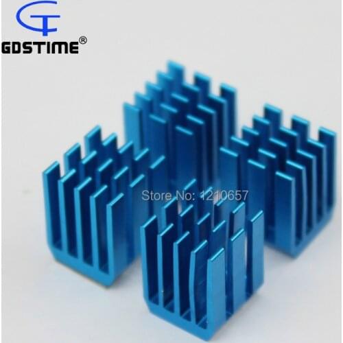 10Pieces lot 9 x 9 x 12mm 9mm GDT-X9 Heat sink Cooling Aluminum Heatsink Cooler For VGA Card RAM
