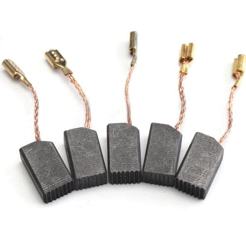 20Pcs Electric Drill Motor Carbon Brush Graphite Brushes For Angle Grinder Power Tool Accessories 6*8*14mm