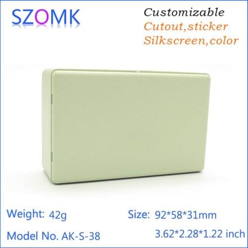 5pcs a lot High quality abs material plastic junction box plastic housing for electronics products 92*58*31mm