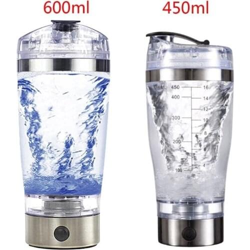 600ml/4500ml USB rechargeable electric mixing cup portable protein powder automatic shake bottle leakproof mixer