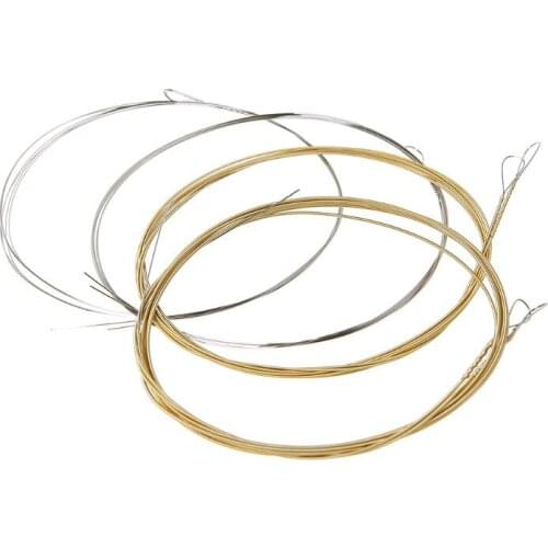 8pcs/set M101 Mandolin Strings Silver-Plated Stainless Steel Copper Alloy Wound XXUF