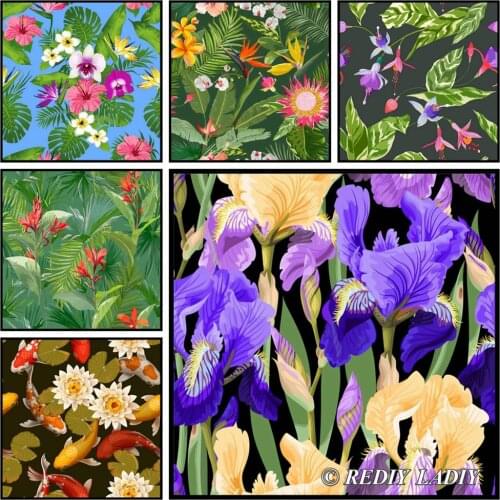 Diamond Painting Flowers Iris Full Square/Round Drill Diamond Embroidery Beaded Cross Sititch Picture of Rhinestone Mosaic Art