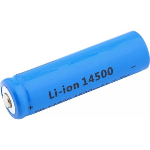 GTF 1 PCS 14500 3,7 V 1500 mAh Lithium-ionen-akku LED Laterne Batterie