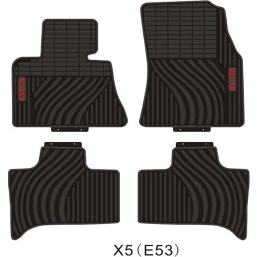 Car Floor Mats for 2000-2006 Year BMW X5 E53 2007-2013 Year BMW X5 E70 Custom No Odor Carpets Waterproof Rubber