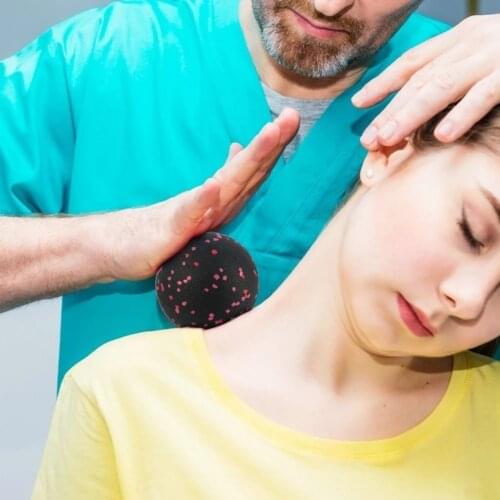 1Pcs Mini Peanut Massage Ball for Chronic Pain Relief, Psoas Muscle Release Yoga Gym Relaxing Exercise Equipment Fitness Balls