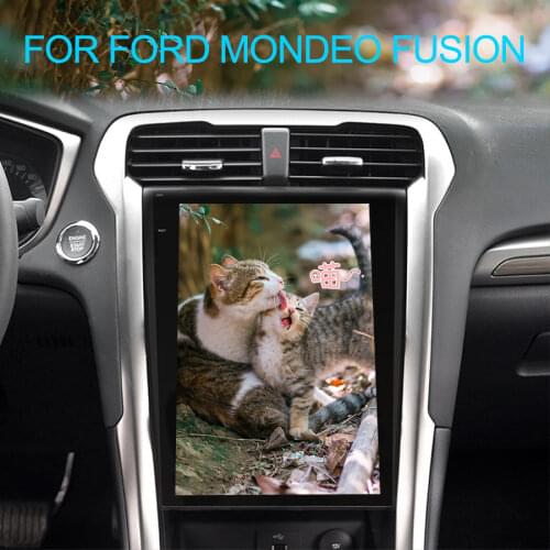 12.1" Tesla Style Android 10 Multimedia Screen For Ford Mondeo Fusion Car Radio Auto Dvd Player GPS Navigation Stereo 4G 2013