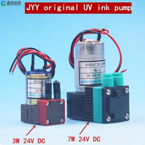 UV Ink Pump for UV Flatbed Printer Zhongye Infinity Allwin Docan Flora UV Printer Liquid Pump 7W 24V Diaphragm Pump Pumping Ink