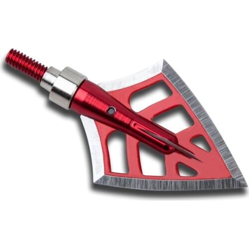 New 6pcs/12pcs Amazing Red Devils 125gr Hunting Broadheads 4blade Arrowhead Archery Arrow Target