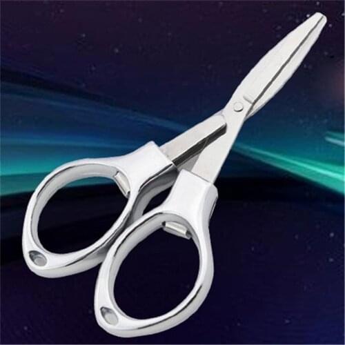 Travel Scissors Folding Scissors Stainless Steel Scissors Fishing Line Scissors Eye Scissors Kitchen Scissors Fishing Supplies