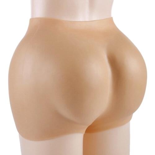 Silicone Buttock Enhancement Panties Drag Queen Fake Butt Crossdresser Enhancing Fake Ass Enhancer Buttock Butt Lifter Size M