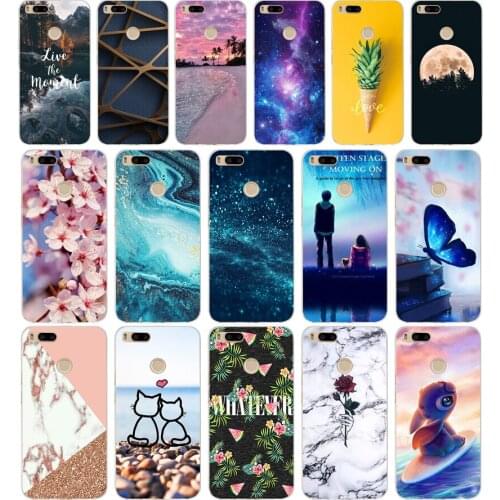 N silicone Cover For Xiaomi MI A1 Case Full Protection Soft tpu Back Cover Phone Cases For Xiomi MI A1 bumper Coque