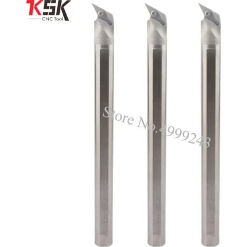 Tungsten steel shock-proof lathe tool rod C18 20 25 SVQBR11 16 inner hole tungsten steel turning tool rod