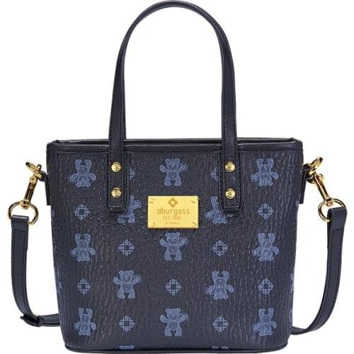 Top Quality Luxury Brand 2021 New Fashion Casual Cartoon Pattern Small Square Bag Ladies One-shoulder Messenger Handbag Sac Luxe