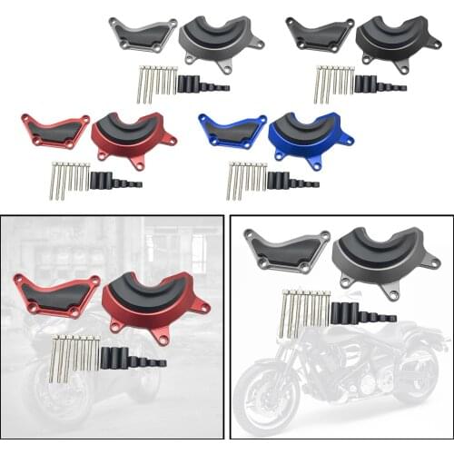 Aluminum Alloy Motorcycle Engine Saver Guard Case Slider Cover Protector Crash Pad fit Yamaha R6 2019-2021 Replacement Acc