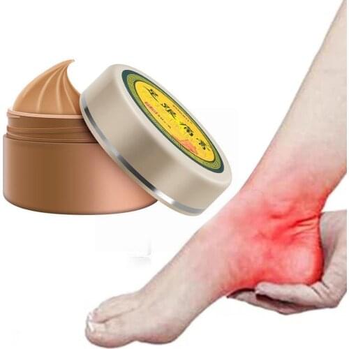 1Pcs 50g Foot Heel Analgesic Cream Treat Rheumatism Sprain Relief Arthritis Bone Plaster Ointment Medical Spurs Ankle Feet B7B3