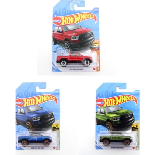 2021 Original Hot Wheels Mini Alloy Coupe 2020 RAM 1500 REBEL 1/64 Metal Diecast Model Car Kids Toys Gift