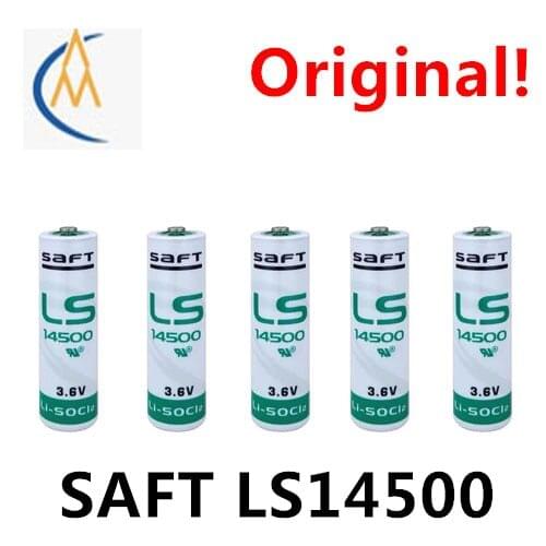 5PCS Saft lithium battery LS14500 3.6V PLC industrial control servo absolute value encoder patrol 5 AA lithium MADE IN FRANCE