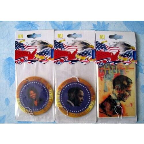 Free Shipping,Car custom printed cotton paper with perfume factory direct making bulk car air freshener