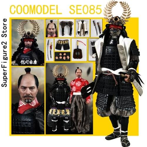 COOMODEL SE085 1/6 SHOGUN TOKUGAWA IEYASU Figure Model 12'' Male Soldier Action Body Full Set Toy for Collection