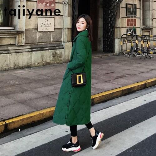 Long Jacket Winter and Coat for Women White Duck Down Jackets High Quality Woman Parkas Light Coats Ropa Mujer TN1120