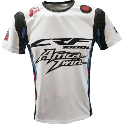 For Honda T-Shirt Motorcycle Summer Street Moto GP Ractory Racing Team Superbike Motocross Clothing Quick-drying Jersey