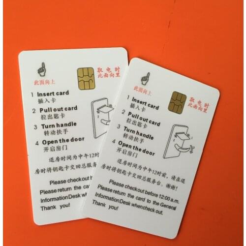 Fudan4442 Contact Card compatible original 5542 Card contact pvc ic card