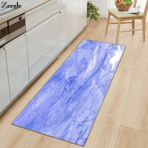 Carpet Kitchen Long Carpet Absorbent Anti-slip Floor Mat Bathroom Doormat Washable Decoration Bedside Carpet Mat Bedroom Doormat