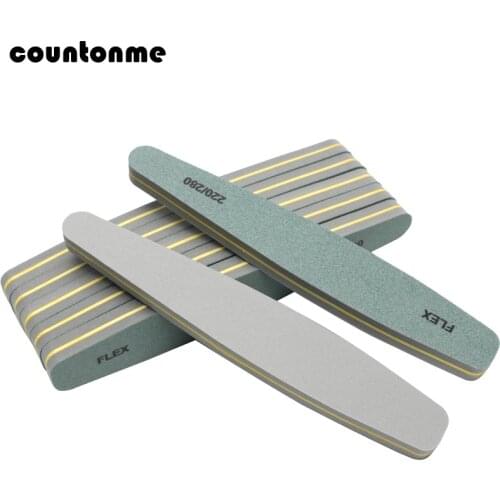 5Pcs Nail Files 220/280 Nail Buffer Sponge Diamond Manicure Tools Set Artificial Nails Art Tips Gel Polish Buffing Sanding Files