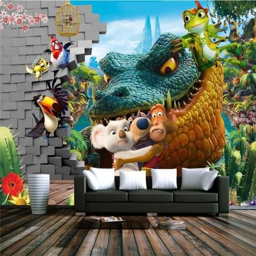 Wallpapers Youman Custom Animal Wallpaper Animal World 3d Photo Wall Paper Environment Friendly Bedroom Kitchen Study Wall Paint