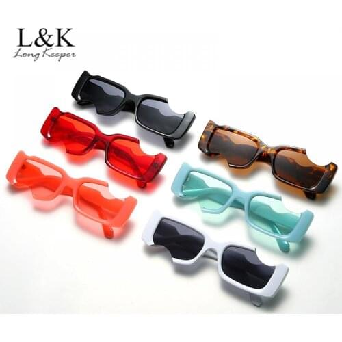 Unique Small Rectangle Sunglasses Women Men Luxury Brand Designer Sun Glasses Ladies Vintage Shades Fashion Square Eyewear