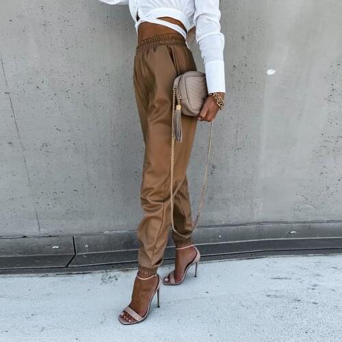 Sumi Lavi Women's Leather Pants