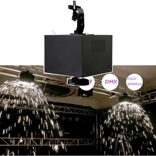 Wedding Spark Fountain Dmx Indoor Fountatin Party Show Cold Firework Ignition Machine Remote Pyrotechnics Stage Equipment Firing
