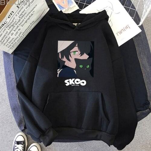 2021 Anime Cartoon SK8 The Infinity Hoodies Sweatshirts Men Women Pullovers Unisex Long Sleeve Streetwear Fashion Hoody