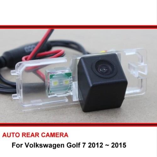 For Volkswagen Golf 7 Golf7 2012~2015 Waterproof SONY Car Rearview Parking Reverse Backup Rear View Camera HD CCD Night Vision