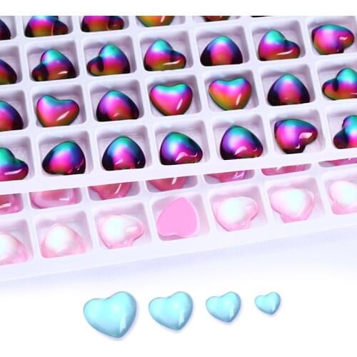 10mm Heart Shape Fancy Stones Rhinestones Flatback Crystals Rhinestones Strass Wedding Dress Clothes Decoration Rhinestones