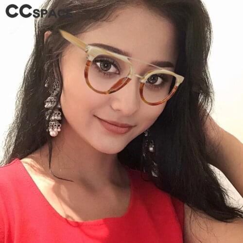 53015EC Luxury Acetate Optical Glasses Frame Men Women Fashion Computer Eyeglasses