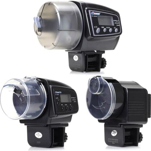 Automatic Aquarium Fish Feeder Auto Shrimp Fish Food Dispenser Timer Digital Fish Tank Pool Feeding Feeder 5 Styles