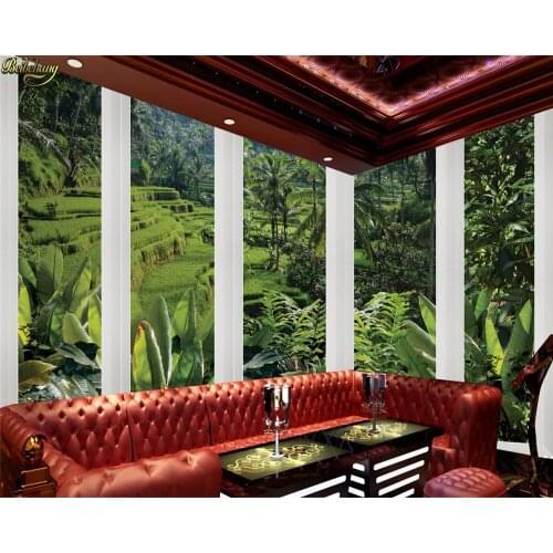 Beibehang Custom wallpaper 3D TV background wall stereo window scenery mural wall papers home decor papel de parede 3d wallpaper