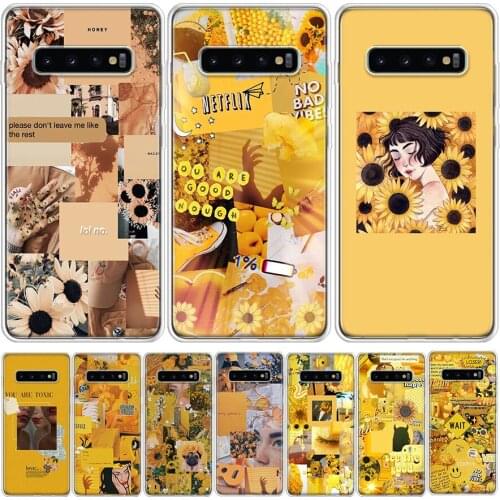 Chrysanthemum yellow Art Phone Case For Samsung GalaxyA90 A71 A70 A51 A50 A41 A40 A30 A21 A10 A9 A8 A7 A6Plus M30S A20E A01 A10S